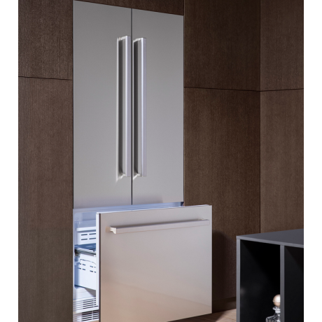 BERTAZZONI RFD90S5FPNS/24 X PRO Εντοιχιζόμενος Ψυγειοκαταψύκτης PREMIUM SLOT-IN 91cm Inox